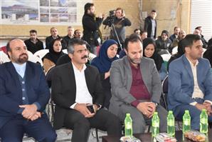 افتتاحیه پروژه عمرانی در سازمان حمل و نقل شهرداری خرم آباد