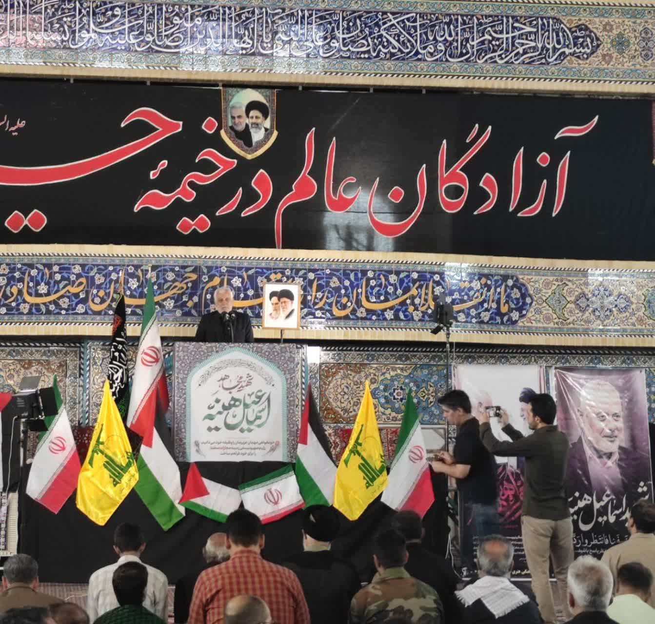 شهادت شهید هنیه وحدت جبهه مقاومت را تقویت کرده است