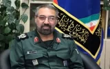 سردار رضا محمد سلیمانی معاون بازرسی فرمانده کل سپاه پاسداران امروز به همرزمان شهیدش پیوست