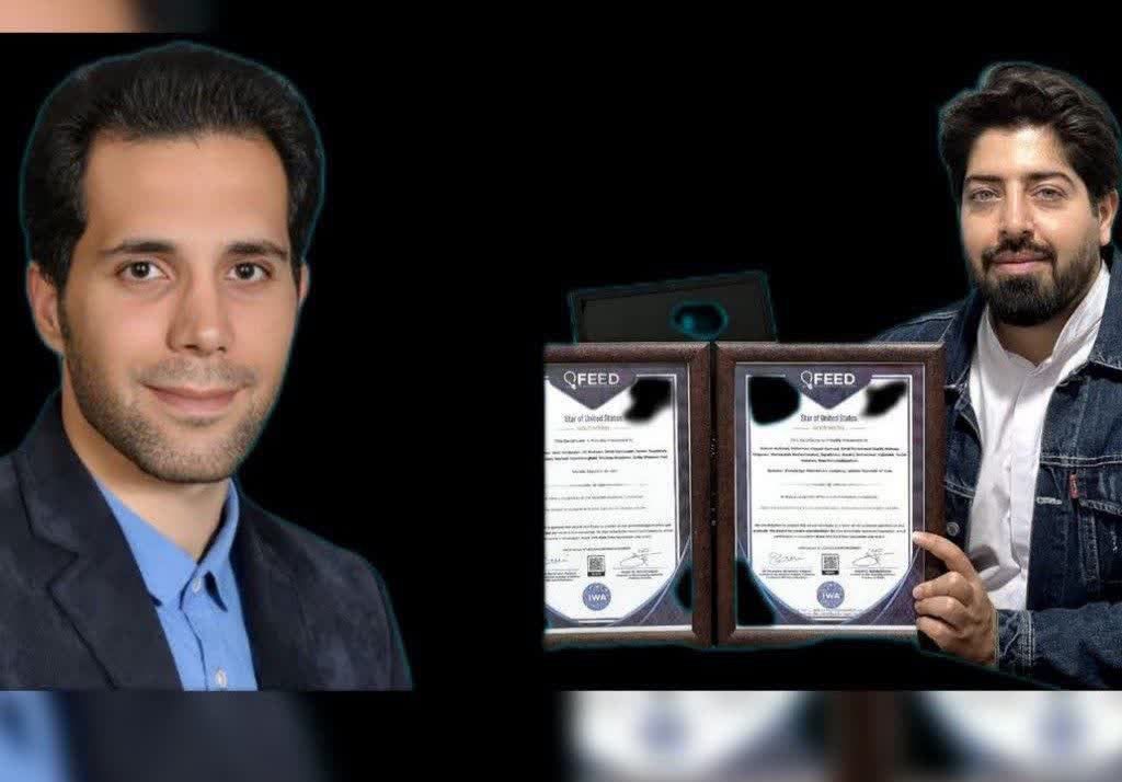 کسب مدال طلا جایزه بزرگ آمریکا توسط ۲ نخبه بروجردی