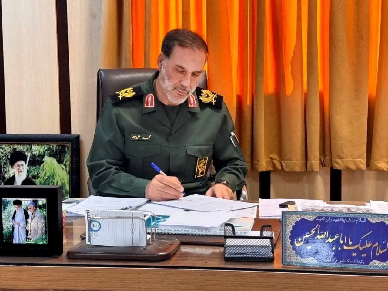 🔺پیام تشکر سردار علی پور در پی حضور پرشکوه مردم در راهپیمایی ۲۲ بهمن