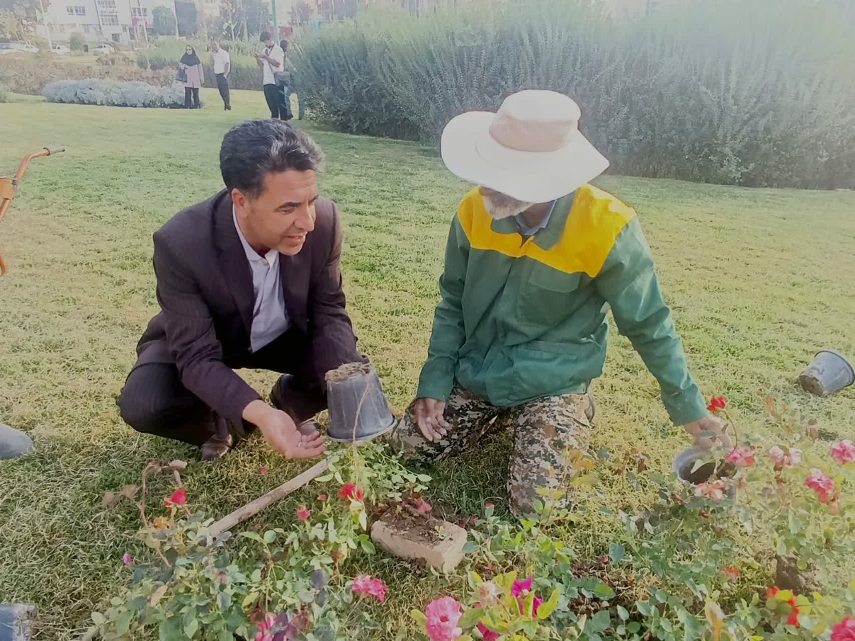خرم‌آباد زیباتر می‌شود؛ آغاز طرح تحول فضای سبز شهری