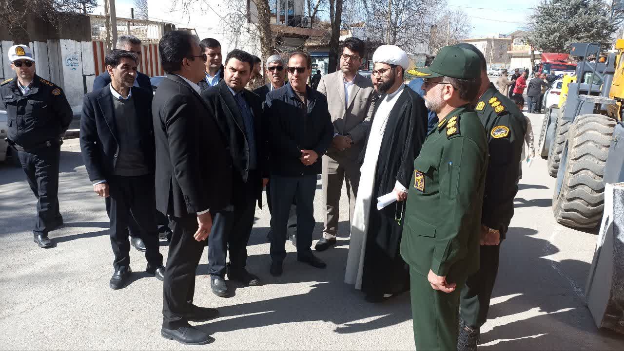 رونمایی از ماشین آلات جدید شهرداری سراب دوره با حضور میدانی رئیس دادگستری این شهرستان