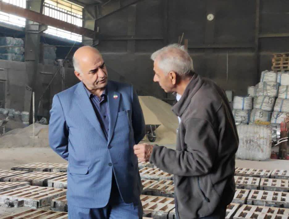 رفع موانع تولید، هدف بازدیدهای میدانی فرماندار بروجرد