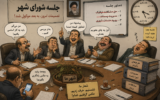 شورای شهر جایی که چرخ‌های توسعه فقط روی میزِ جلسات می‌چرخند❗️
