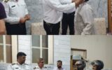 آموزش موتورسواران و اهدای کلاه ایمنی در روستای اسدخانی بروجرد