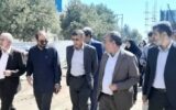 بازدید رسانه‌ای از پروژه‌های عمرانی بروجرد؛ تشریح جزئیات تقاطع‌های غیرهمسطح و برنامه‌های آینده شهر