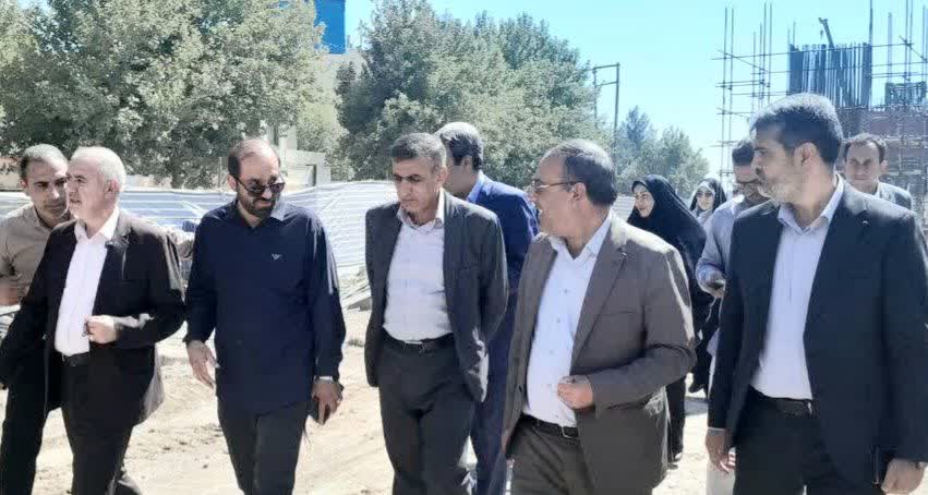 بازدید رسانه‌ای از پروژه‌های عمرانی بروجرد؛ تشریح جزئیات تقاطع‌های غیرهمسطح و برنامه‌های آینده شهر